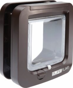 Sureflap Kettulúka til chip Brún