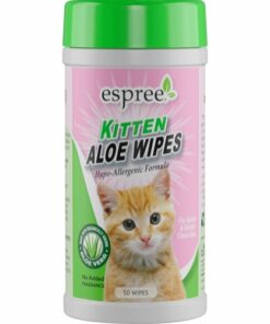 Espree Kitten Aloe Wipes 50 stk