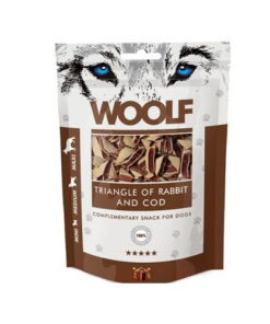 Woolf Rabbit & Cod Triangle 100g