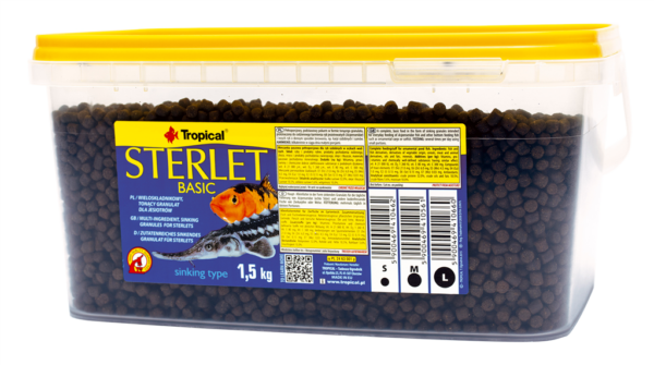 STØRFODER BASIC 3 L./ 1500 G. L./8 MM. SPAND