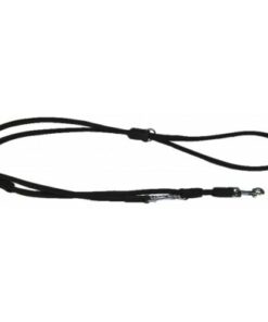 Kw dressurline sort 0,8x220cm