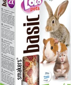 Lolo Pets Frøstænger gnaver/Kanin m. jordbær