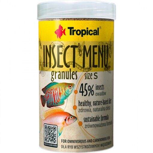Tropical Insect Menu small granules