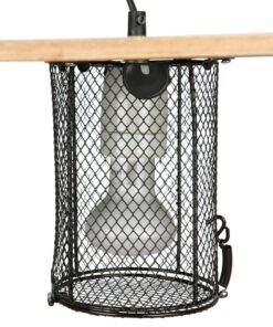 Protective cage for terrarium lamps