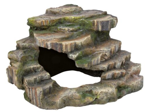 Corner rock W/ cave & platform