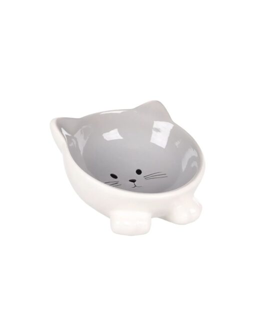 Keramikskål, kat Puzi