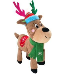 Xmas Plush Reindeer 28cm