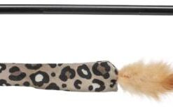 Trixie drillepind, plastik, plys, katteurt