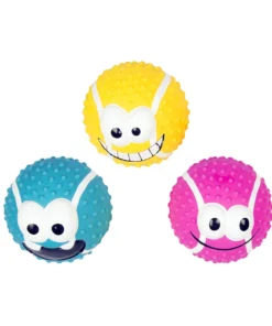 Latex Tennis Bold Smiley Mix 9 cm